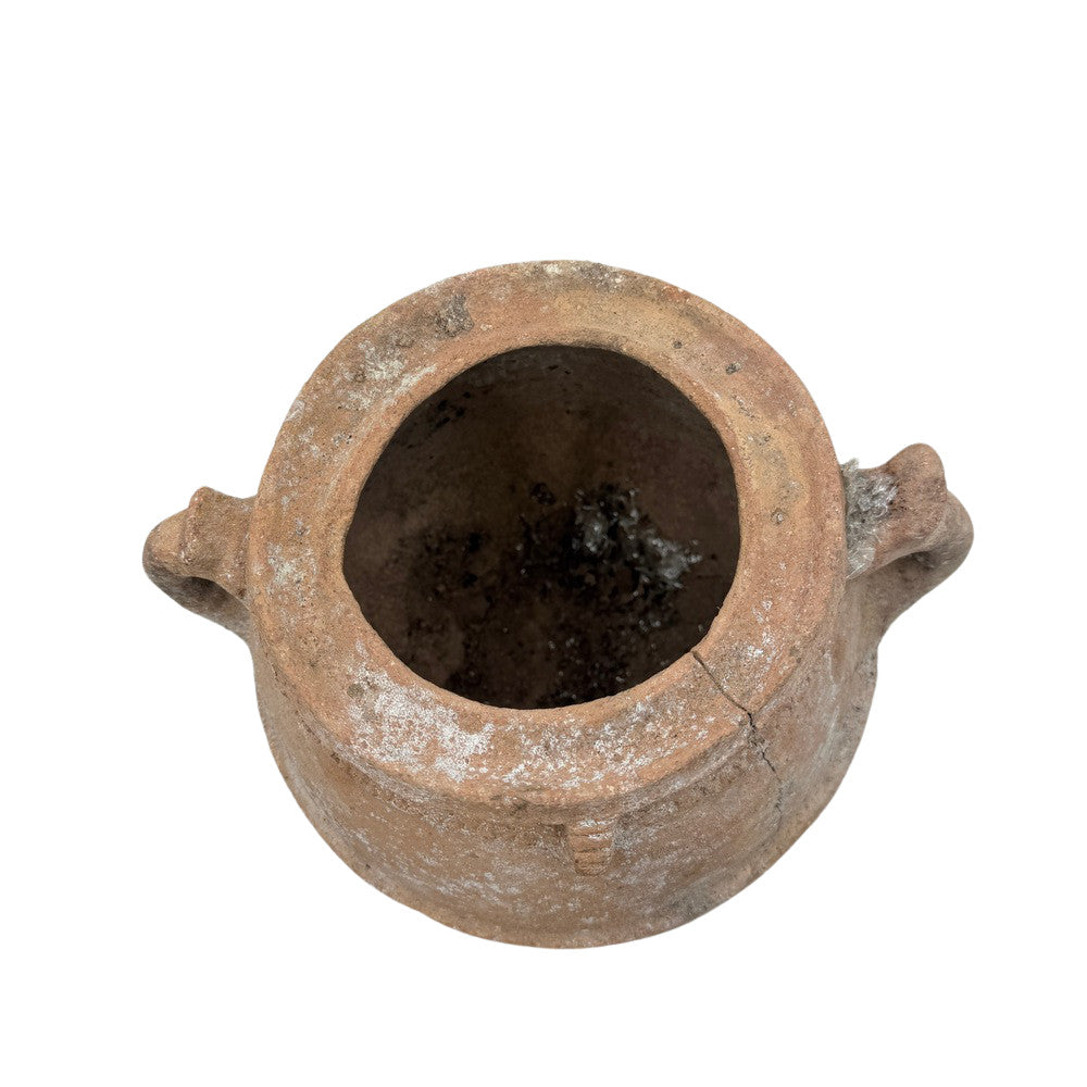 Antique Moroccan Terracotta Vessel - Small - Berbere Imports