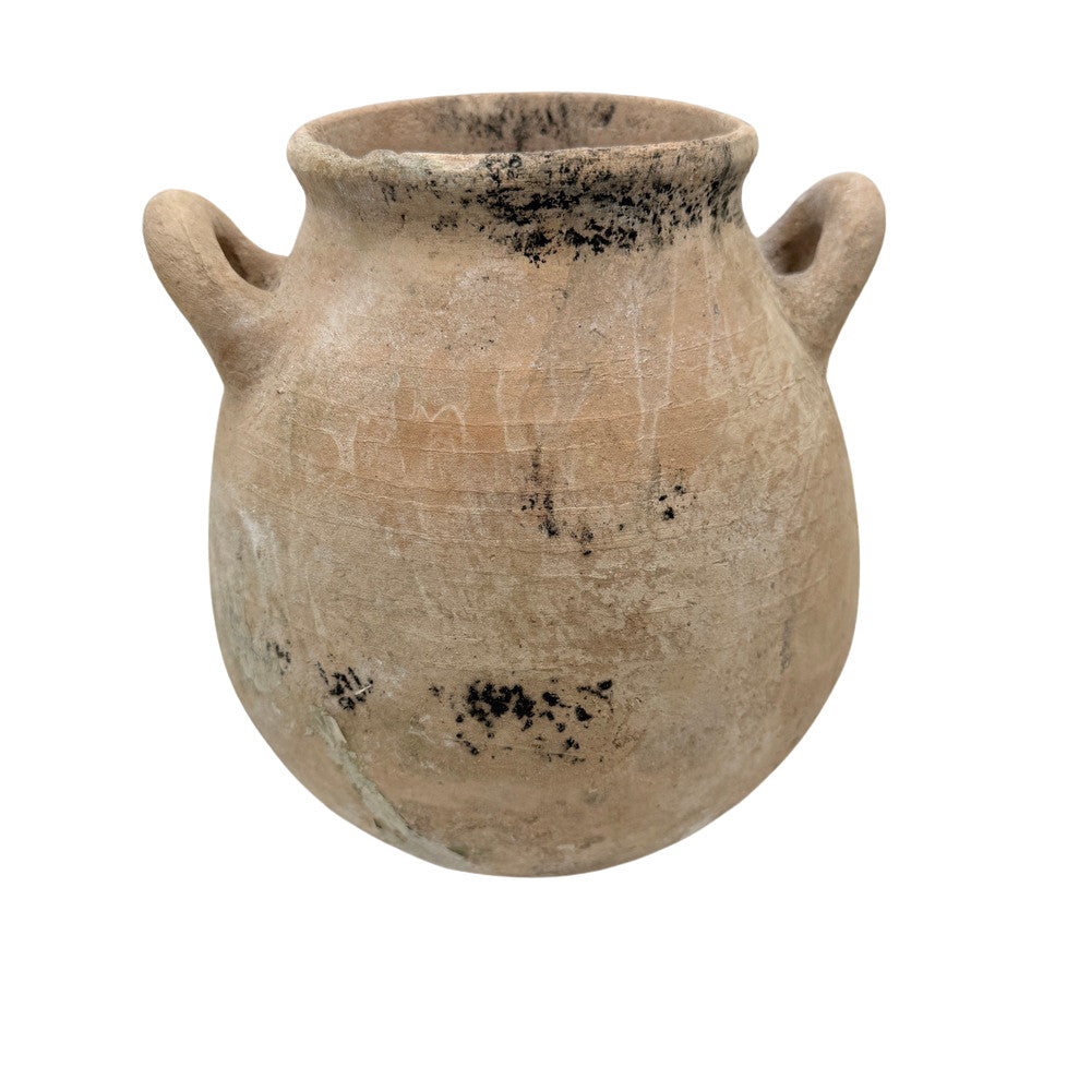 Antique Moroccan Terracotta Vessel - Small - Berbere Imports
