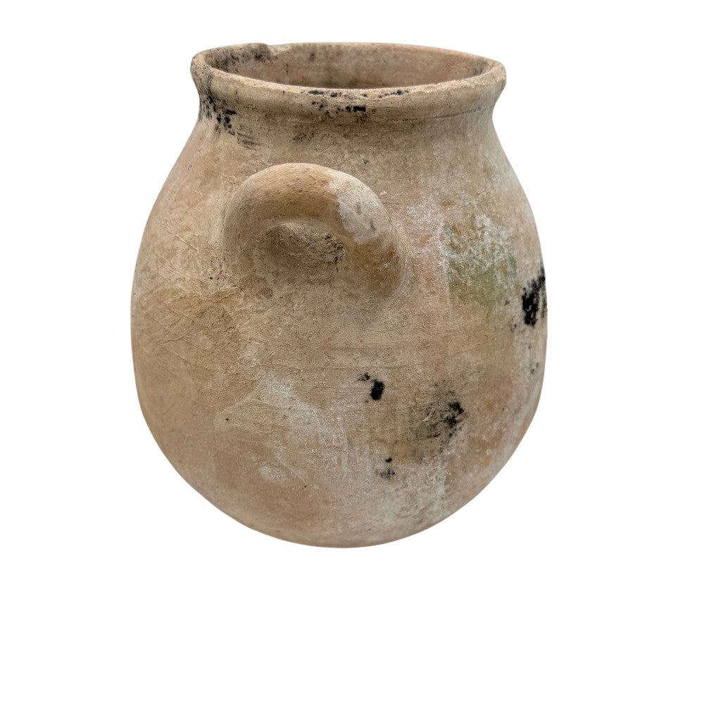 Antique Moroccan Terracotta Vessel - Small - Berbere Imports