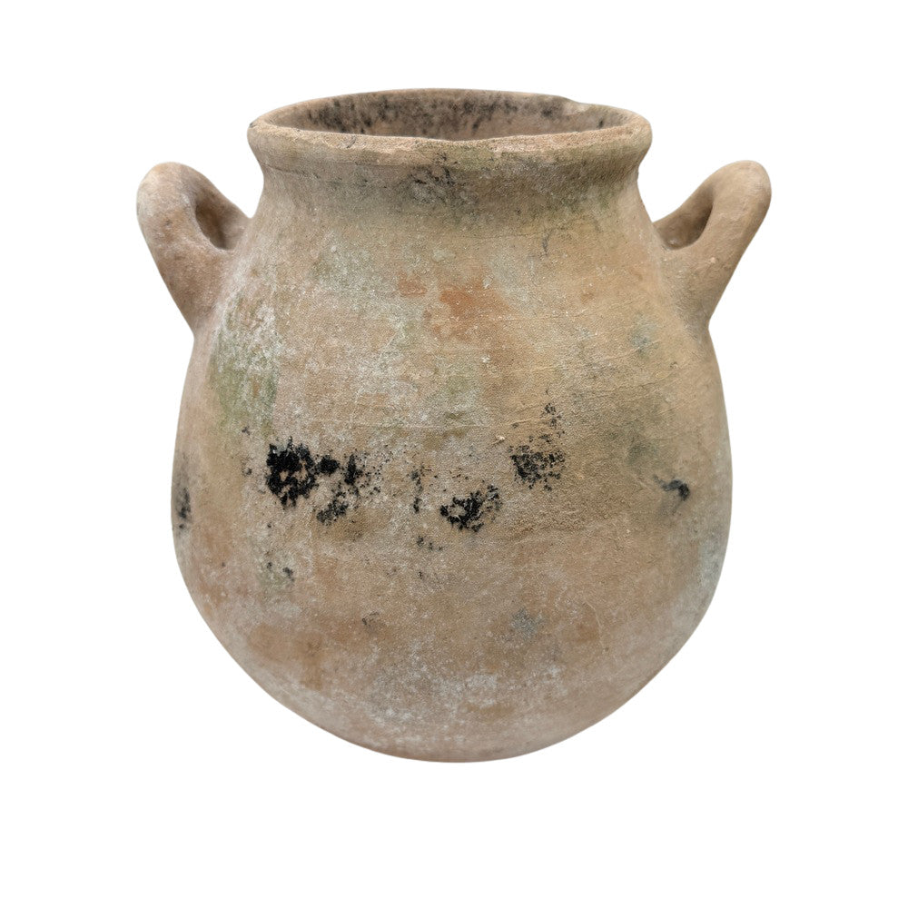 Antique Moroccan Terracotta Vessel - Small - Berbere Imports