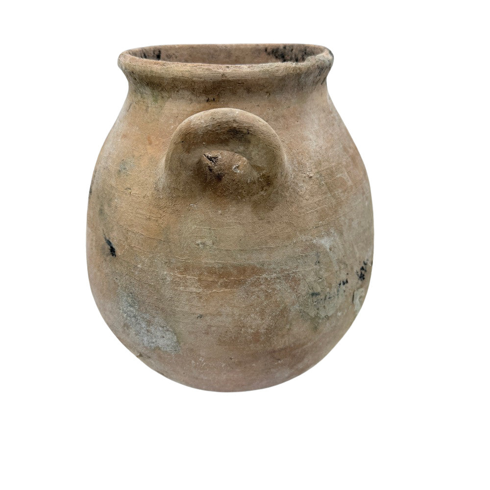 Antique Moroccan Terracotta Vessel - Small - Berbere Imports