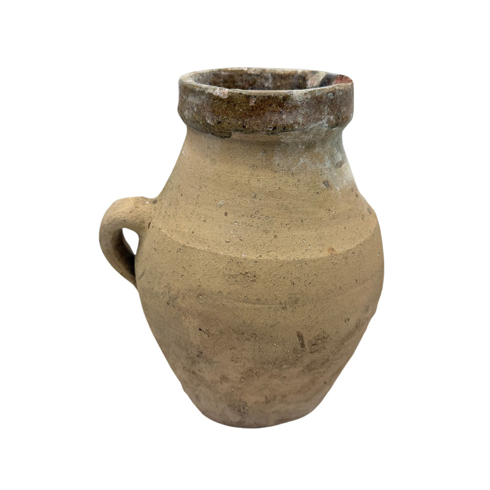 Antique Moroccan Terracotta Vessel - Small - Berbere Imports