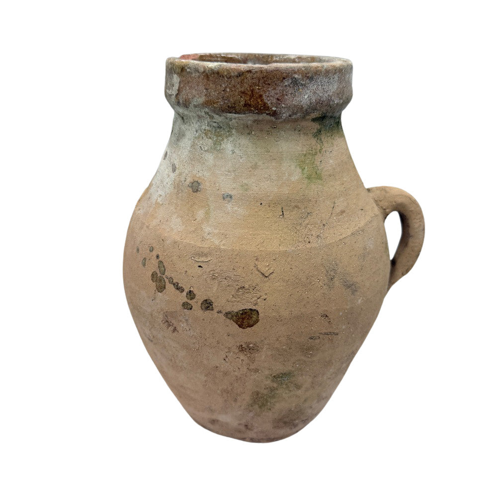 Antique Moroccan Terracotta Vessel - Small - Berbere Imports