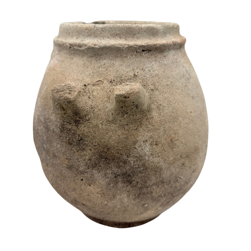 Antique Moroccan Terracotta Vessel - Small - Berbere Imports