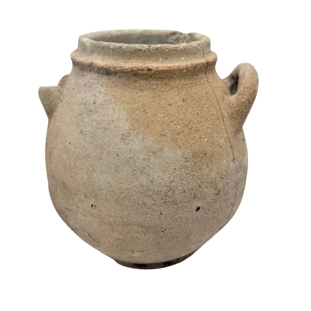 Antique Moroccan Terracotta Vessel - Small - Berbere Imports