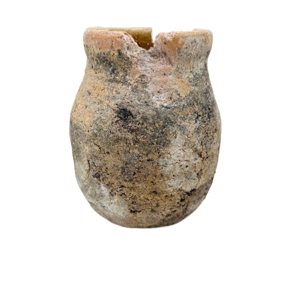 Antique Moroccan Terracotta Vessel - Berbere Imports