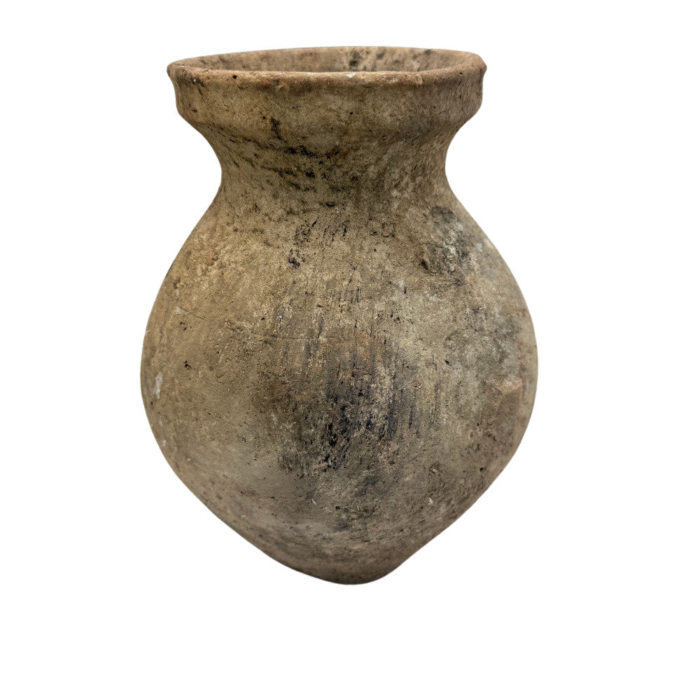 Antique Moroccan Terracotta Vessel - Small - Berbere Imports