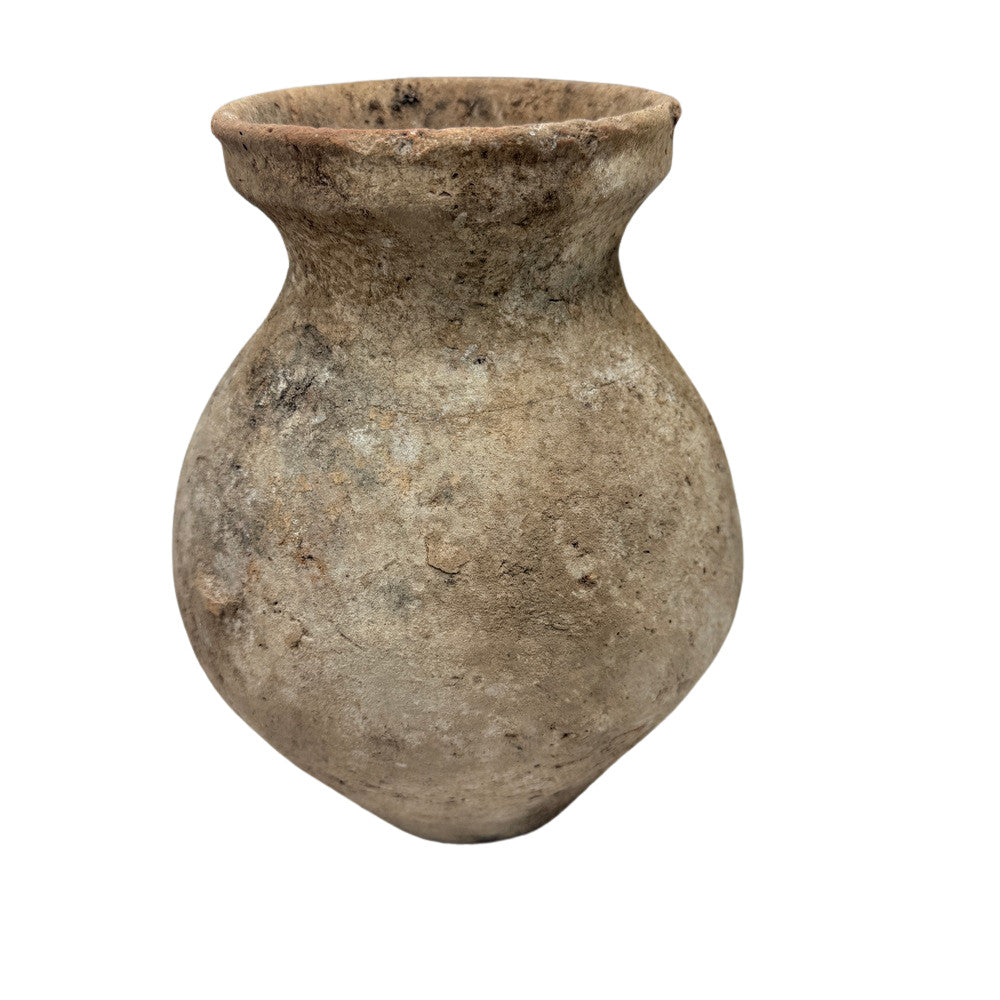 Antique Moroccan Terracotta Vessel - Small - Berbere Imports