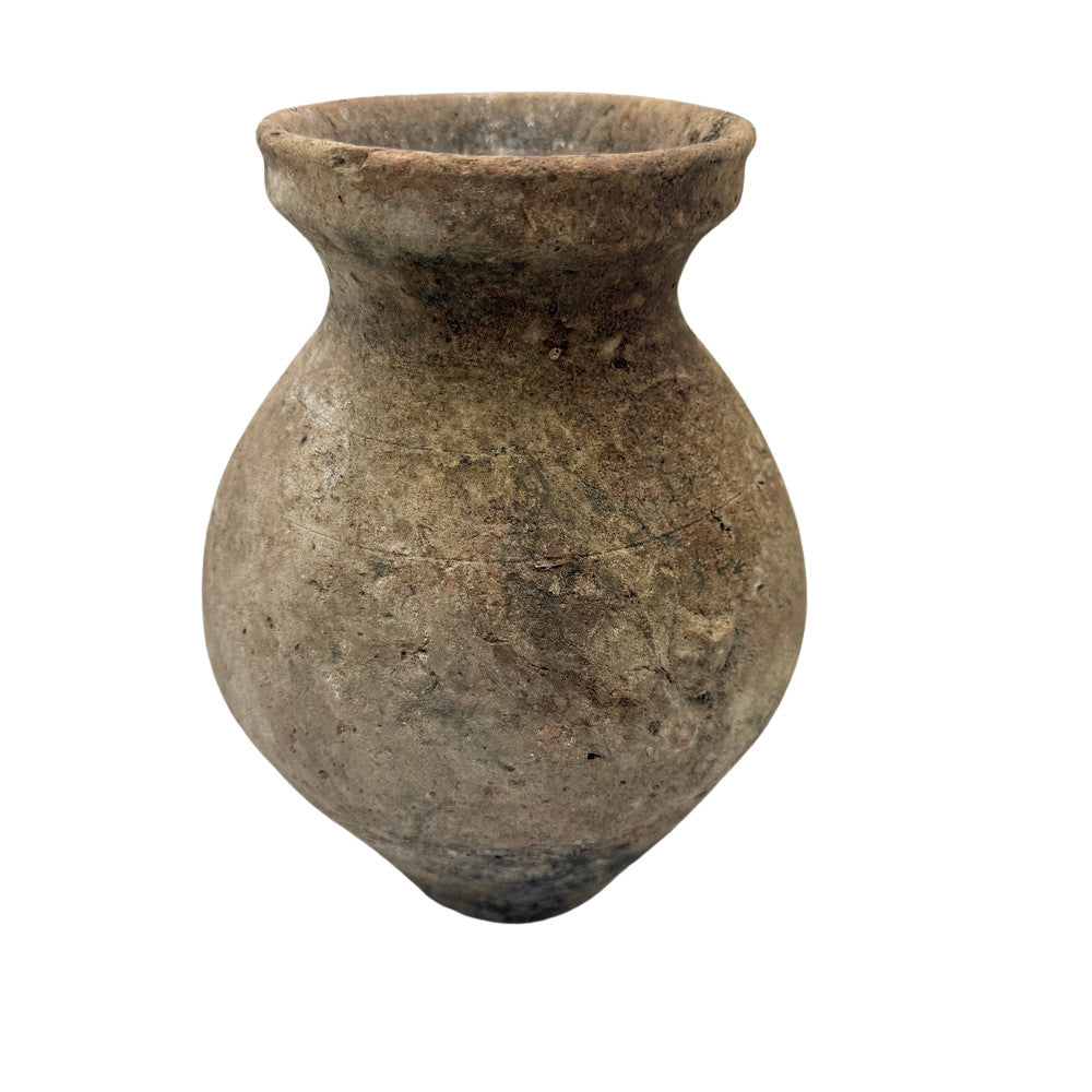 Antique Moroccan Terracotta Vessel - Small - Berbere Imports