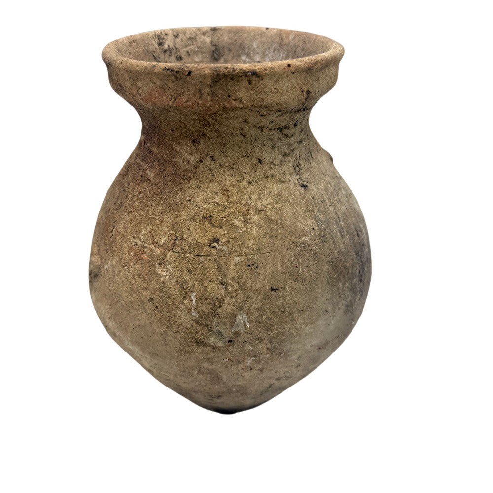 Antique Moroccan Terracotta Vessel - Small - Berbere Imports