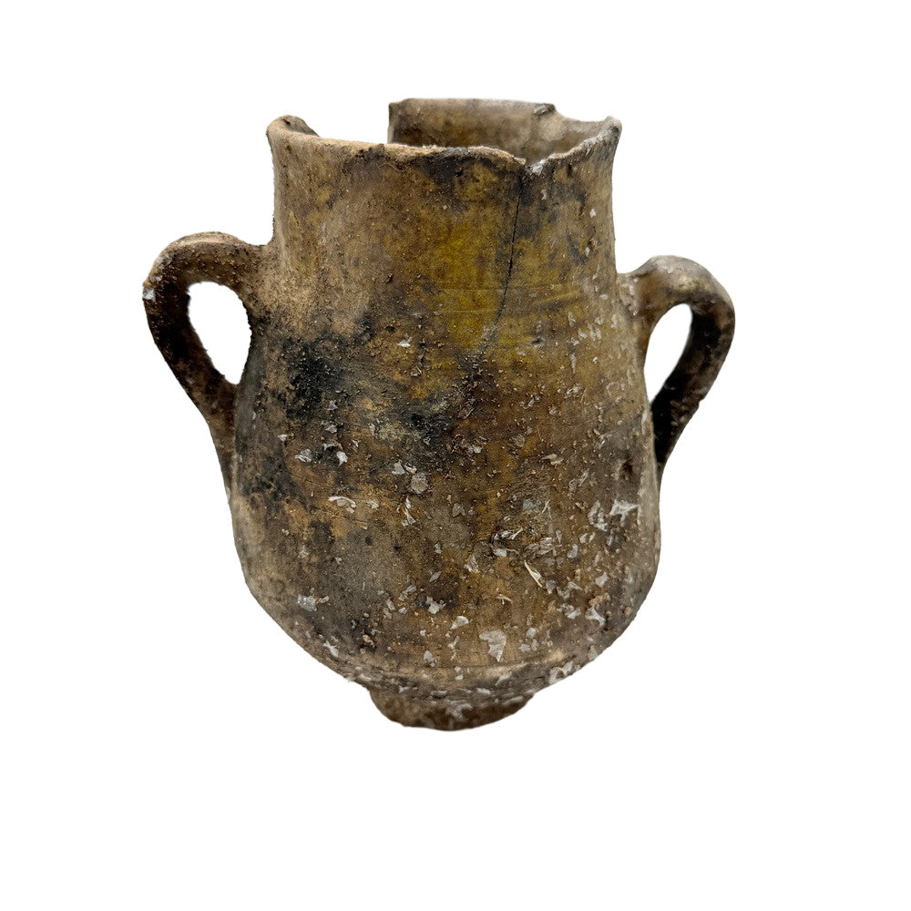 Antique Moroccan Terracotta Vessel - Berbere Imports