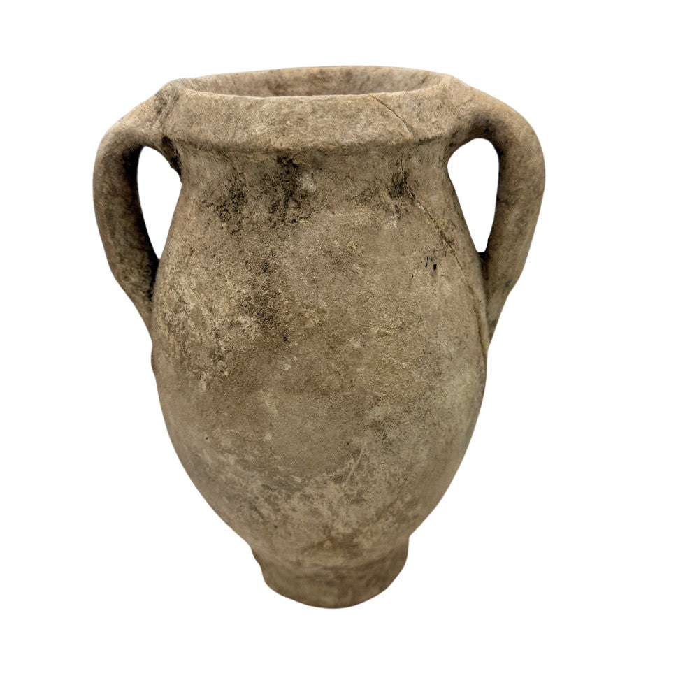 Antique Moroccan Terracotta Vessel - Small - Berbere Imports