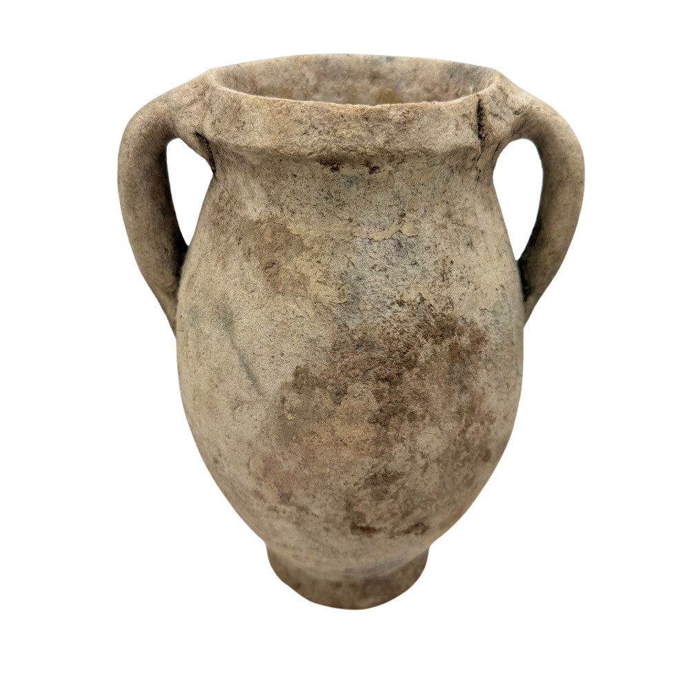 Antique Moroccan Terracotta Vessel - Small - Berbere Imports