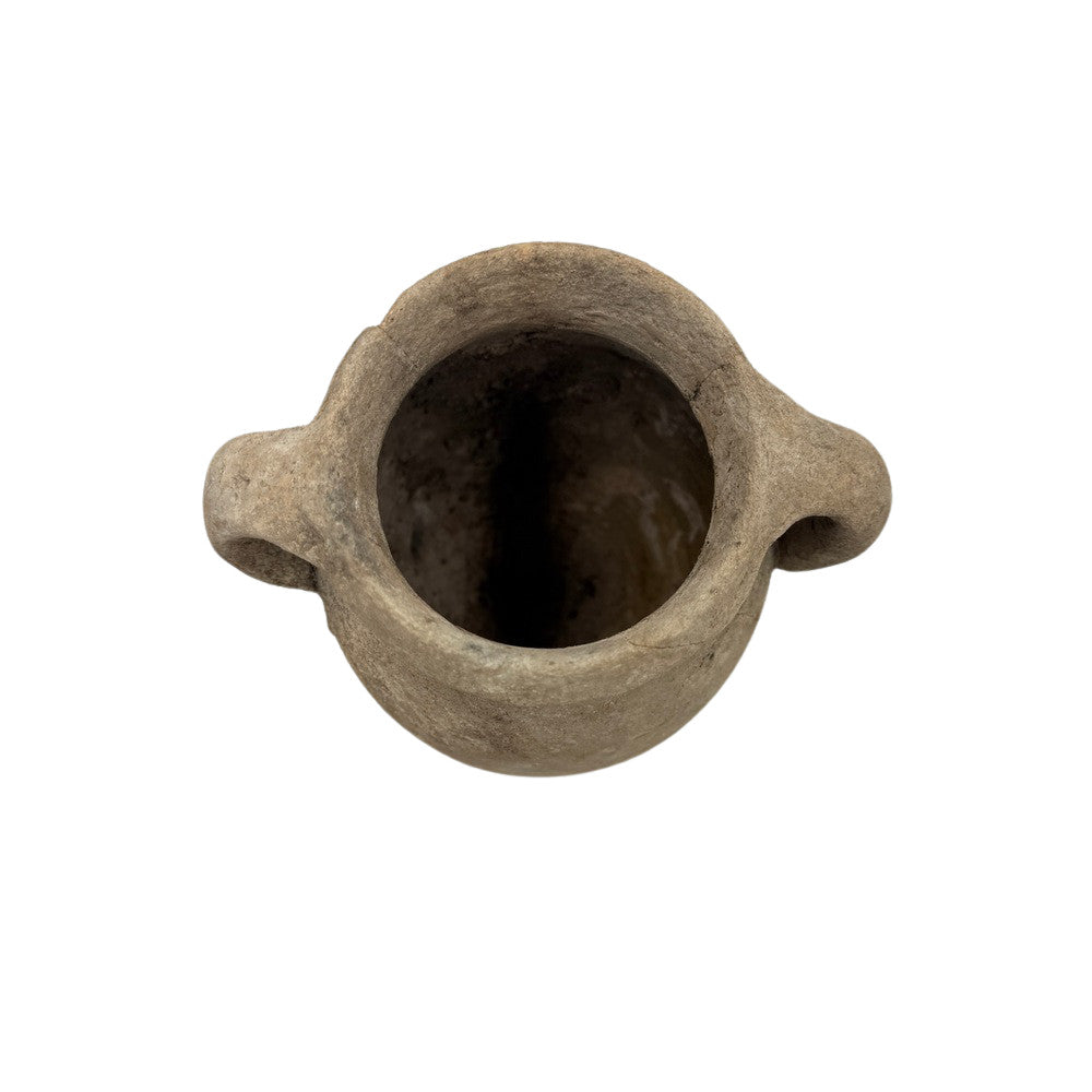 Antique Moroccan Terracotta Vessel - Small - Berbere Imports