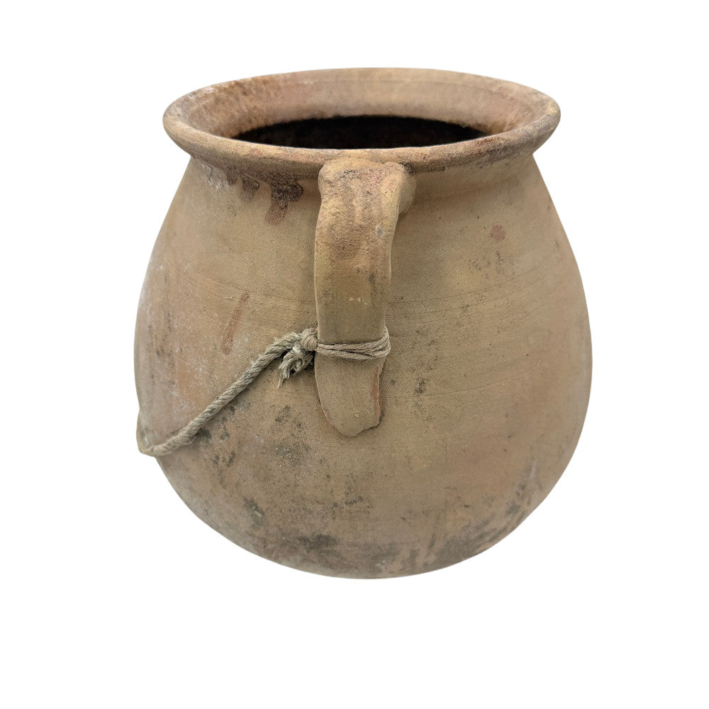 Antique Moroccan Terracotta Vessel - Small - Berbere Imports