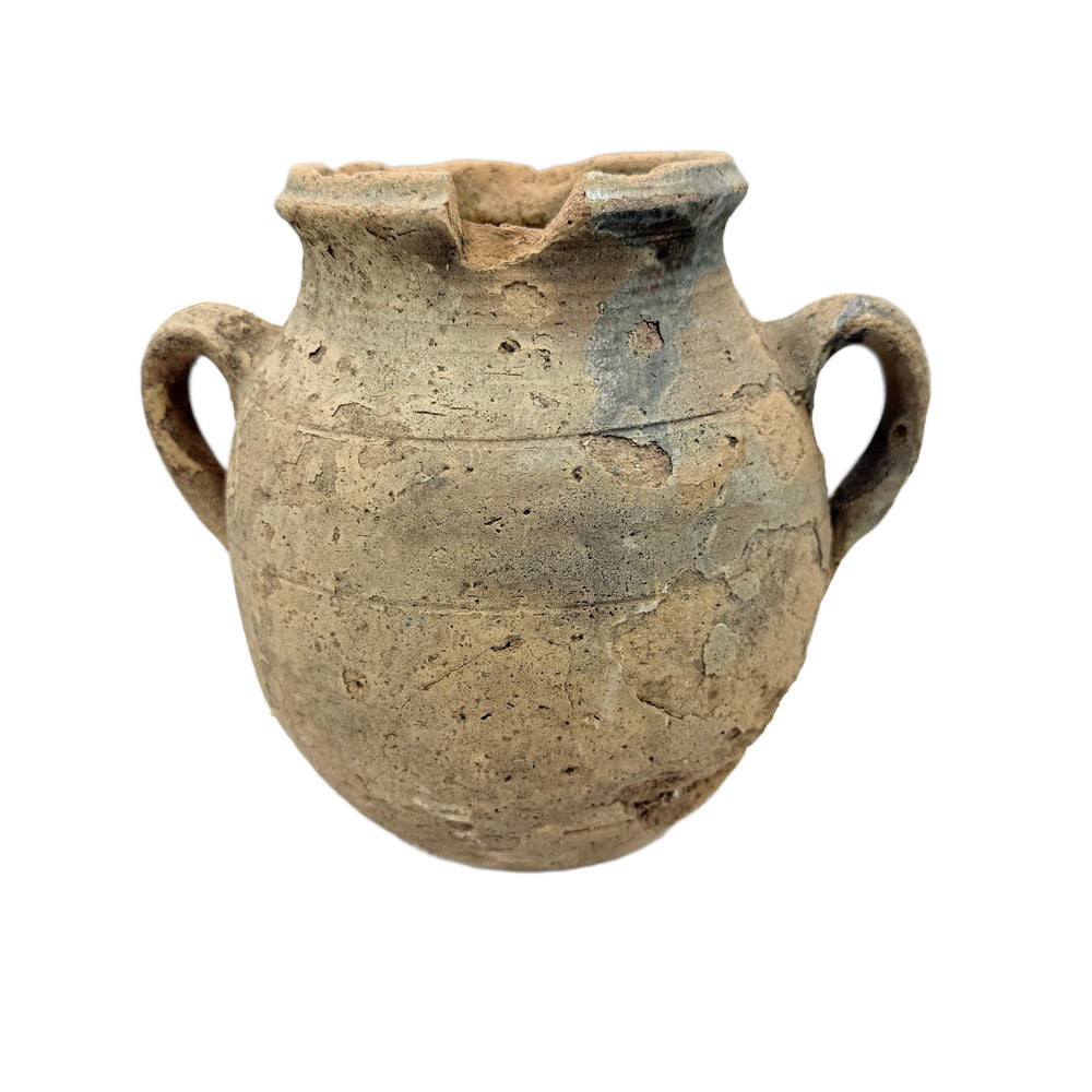 Antique Moroccan Terracotta Vessel - Berbere Imports
