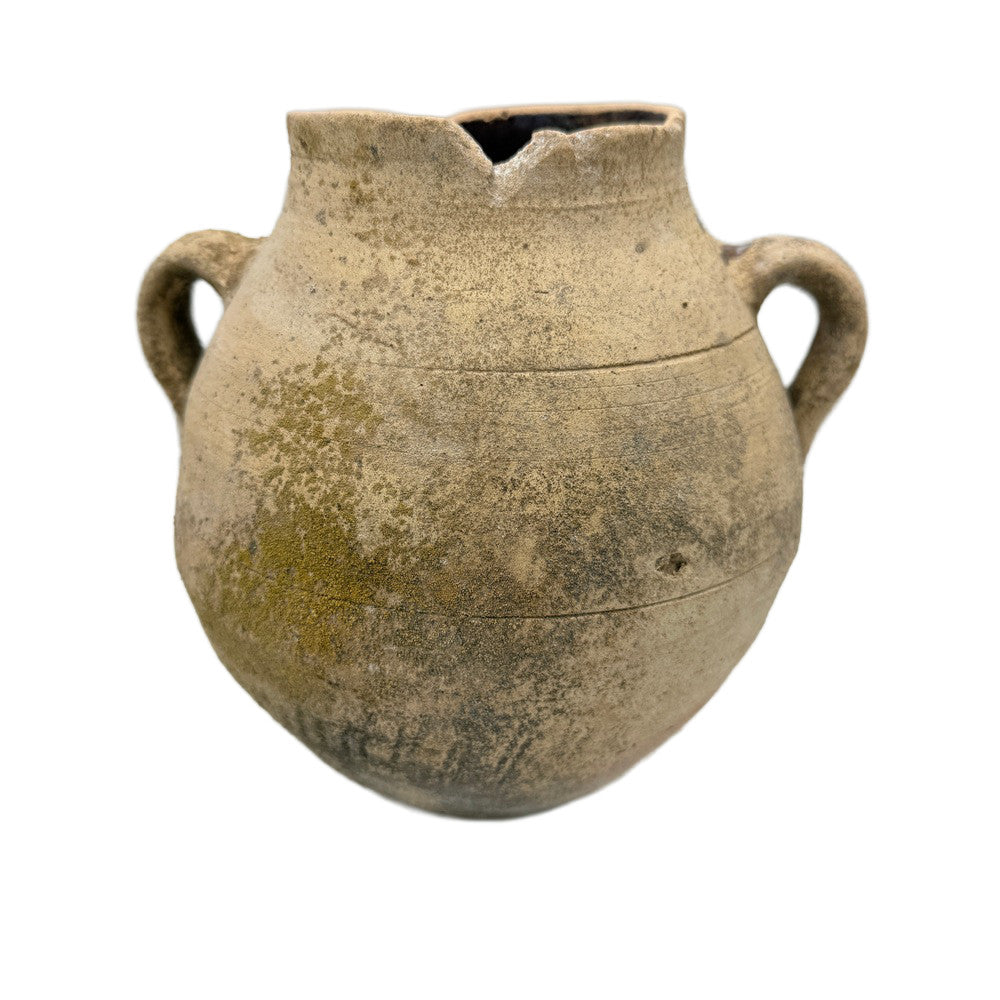Antique Moroccan Terracotta Vessel - Small - Berbere Imports