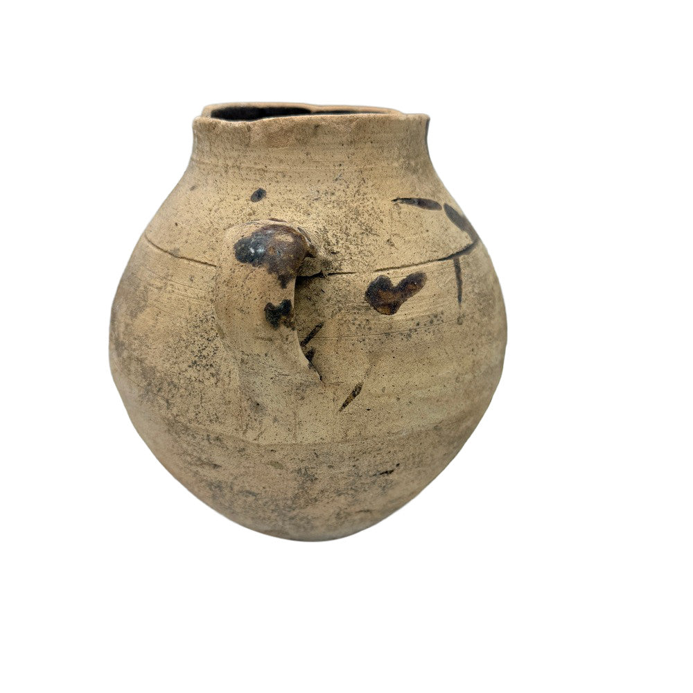 Antique Moroccan Terracotta Vessel - Small - Berbere Imports