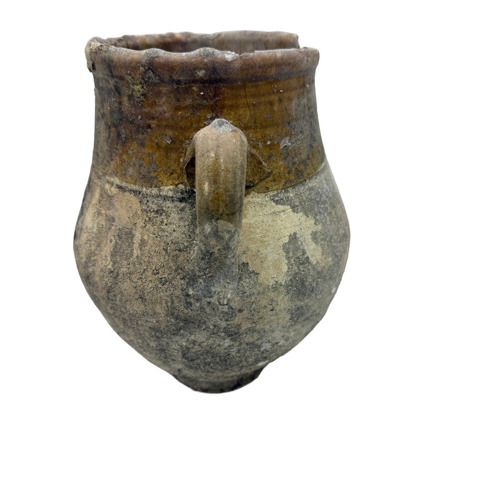 Antique Moroccan Terracotta Vessel - Small - Berbere Imports