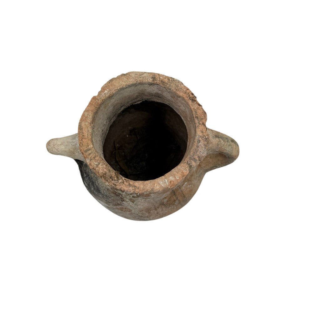 Antique Moroccan Terracotta Vessel - Small - Berbere Imports