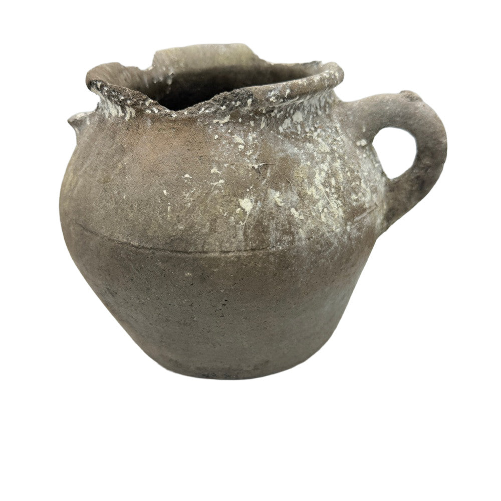 Antique Moroccan Terracotta Vessel - Small - Berbere Imports