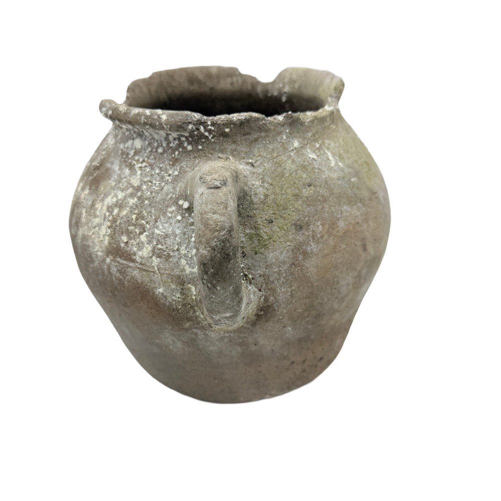 Antique Moroccan Terracotta Vessel - Small - Berbere Imports