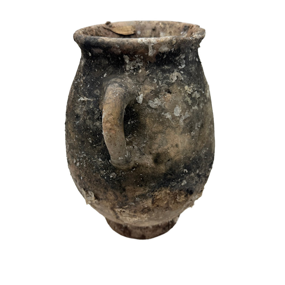 Antique Moroccan Terracotta Vessel - Small - Berbere Imports