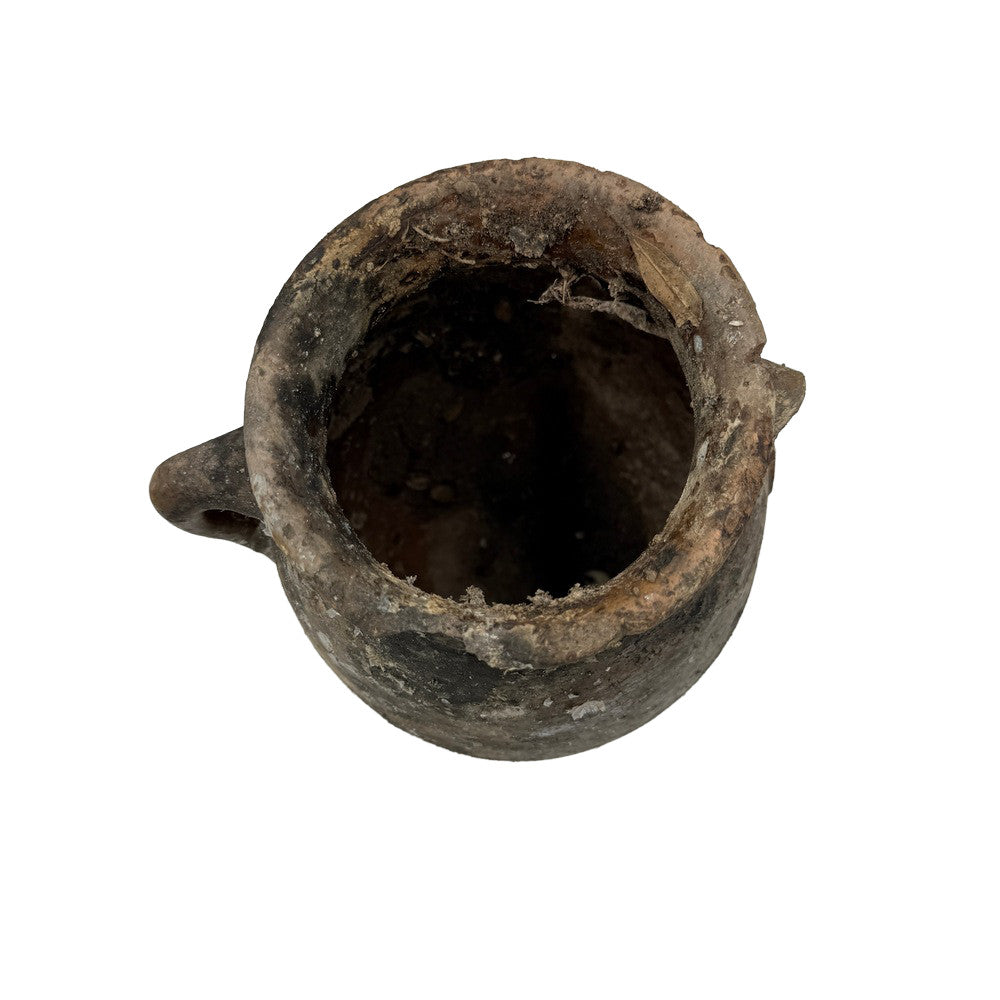 Antique Moroccan Terracotta Vessel - Small - Berbere Imports