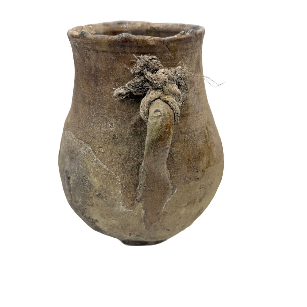 Antique Moroccan Terracotta Vessel - Small - Berbere Imports
