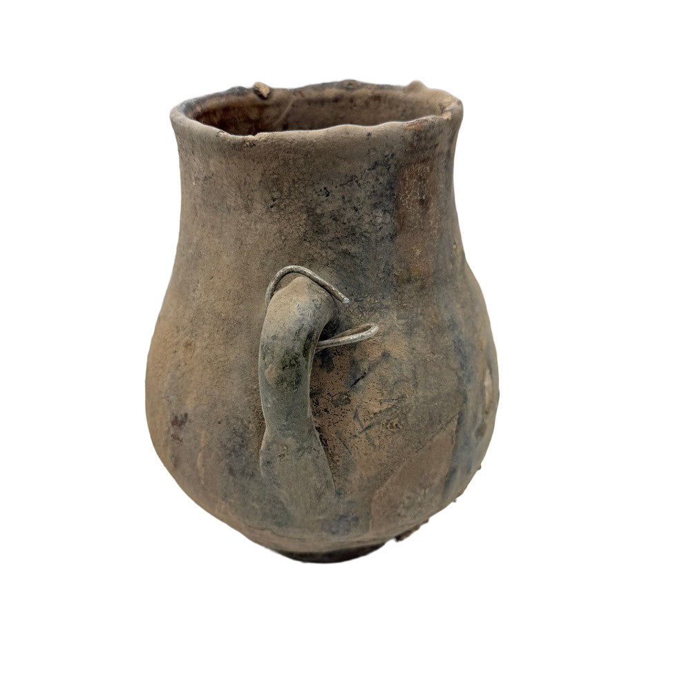 Antique Moroccan Terracotta Vessel - Small - Berbere Imports