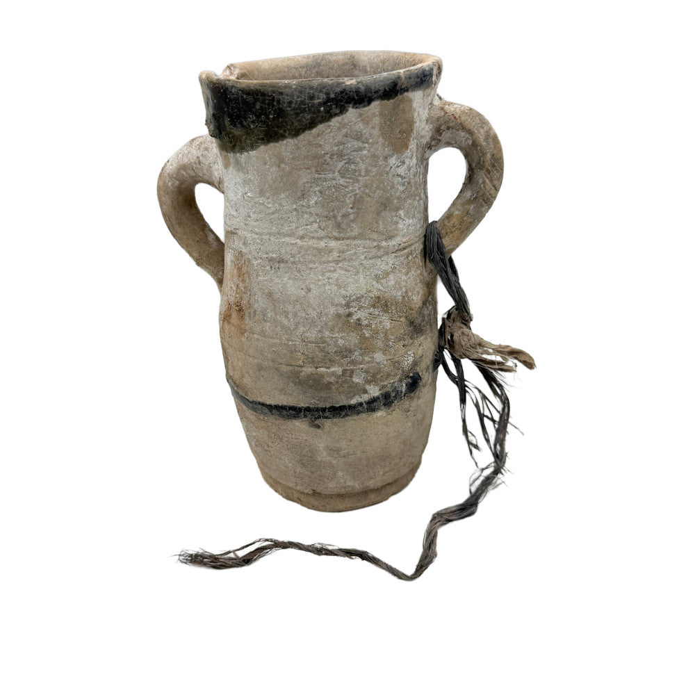 Antique Moroccan Terracotta Vessel - Small - Berbere Imports