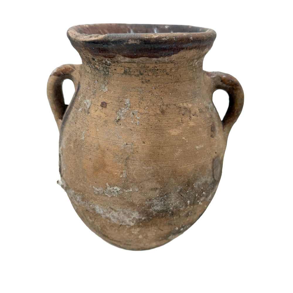 Antique Moroccan Terracotta Vessel - Small - Berbere Imports