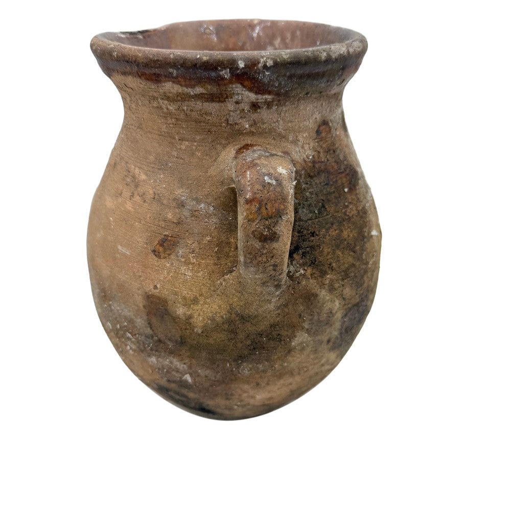 Antique Moroccan Terracotta Vessel - Small - Berbere Imports