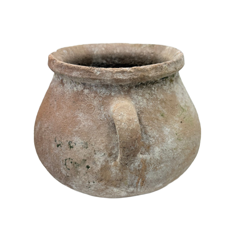 Antique Moroccan Terracotta Vessel - Small - Berbere Imports