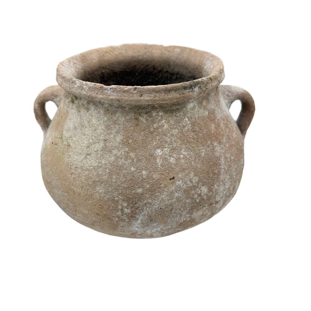 Antique Moroccan Terracotta Vessel - Small - Berbere Imports