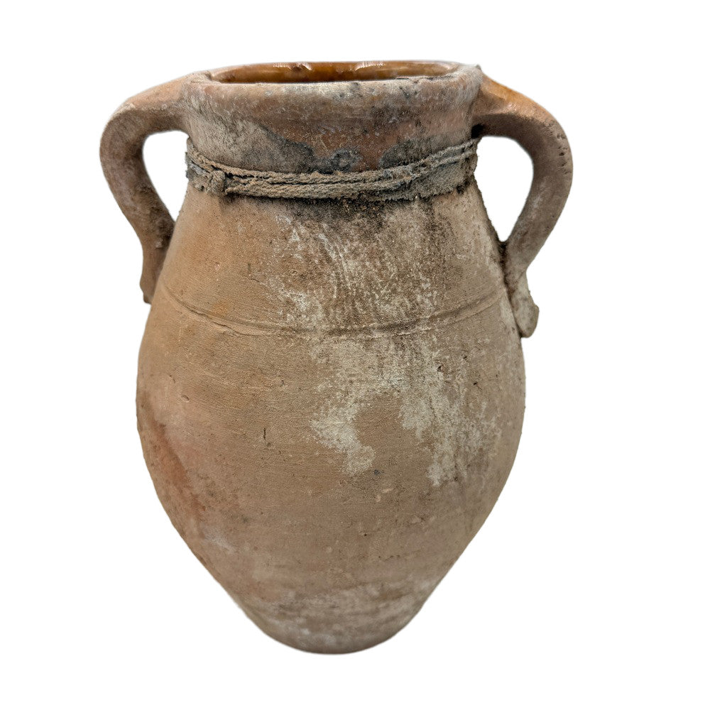 Antique Moroccan Terracotta Vessel - Small - Berbere Imports