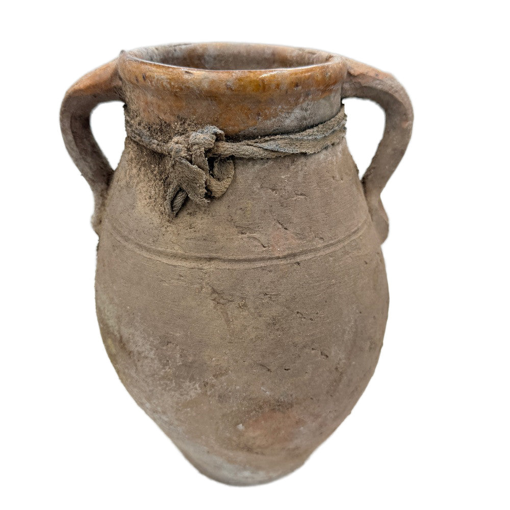 Antique Moroccan Terracotta Vessel - Small - Berbere Imports