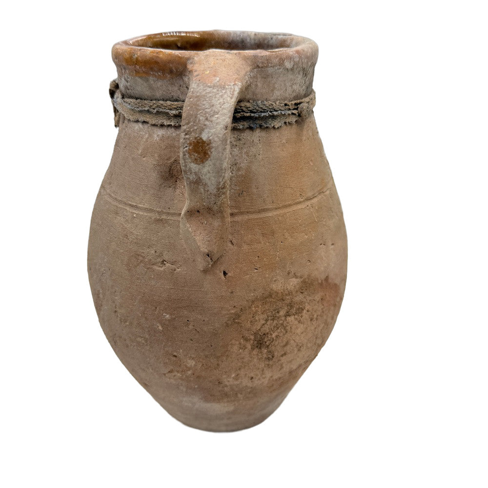 Antique Moroccan Terracotta Vessel - Small - Berbere Imports