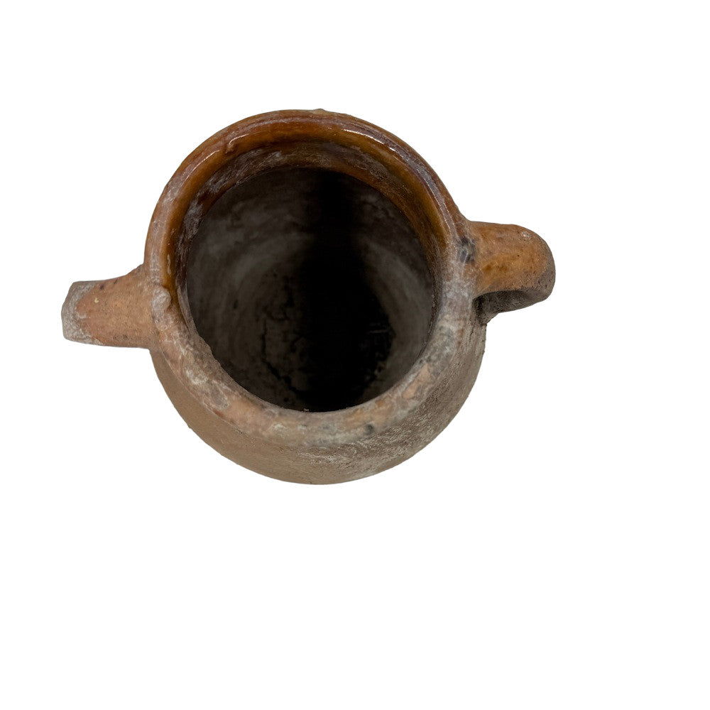 Antique Moroccan Terracotta Vessel - Small - Berbere Imports