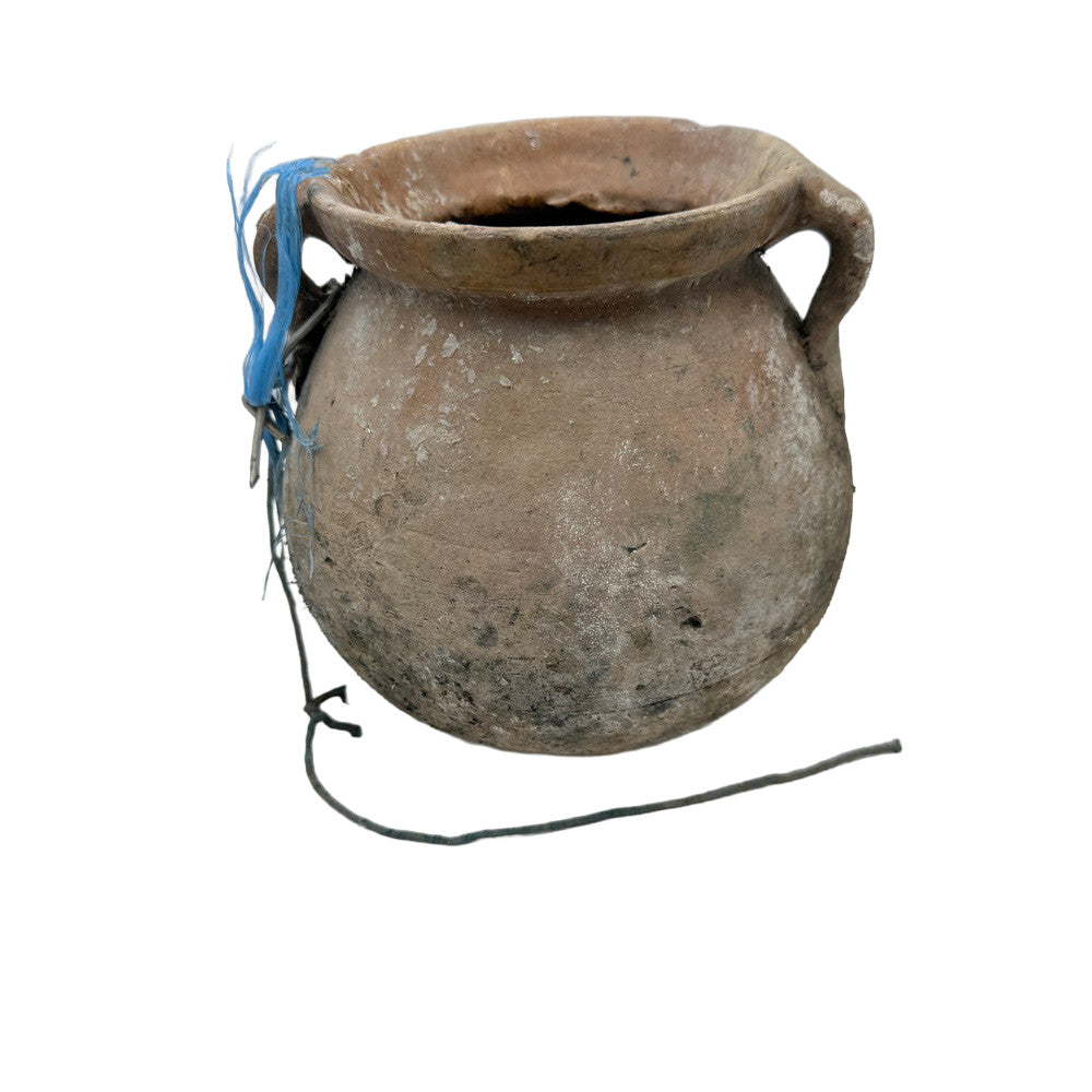 Antique Moroccan Terracotta Vessel - Small - Berbere Imports