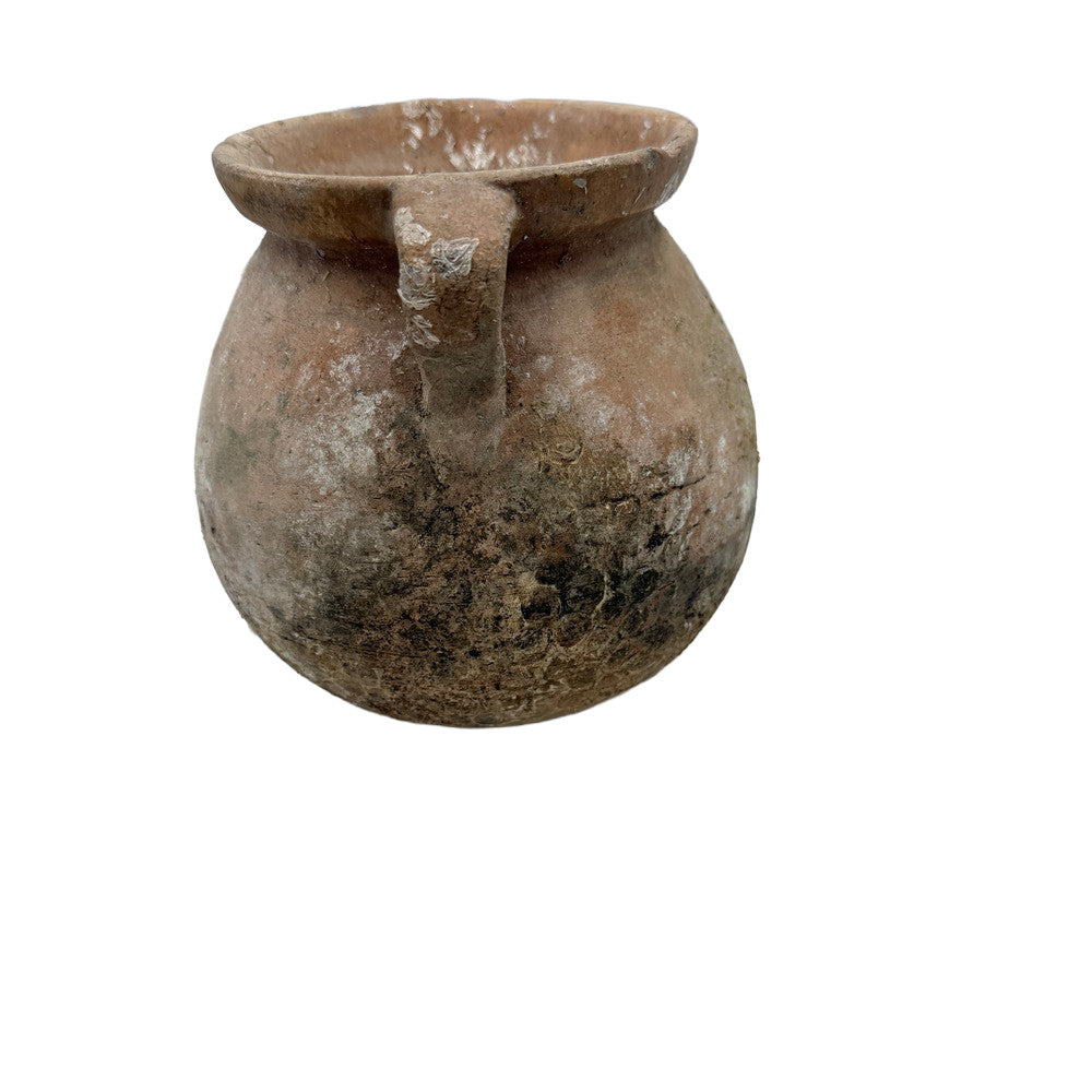 Antique Moroccan Terracotta Vessel - Small - Berbere Imports