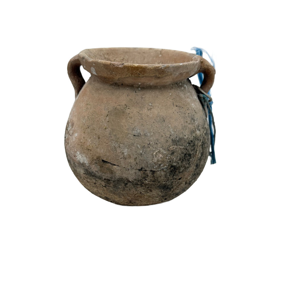 Antique Moroccan Terracotta Vessel - Small - Berbere Imports