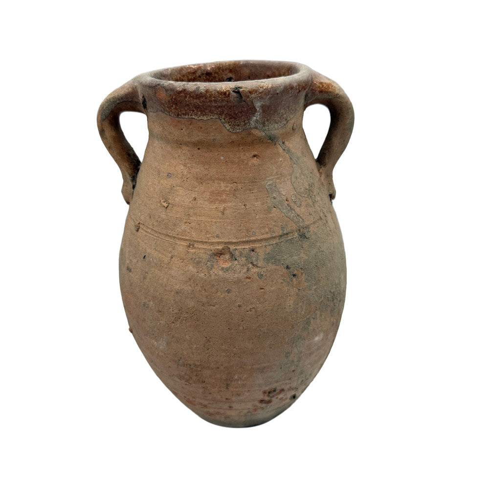 Antique Moroccan Terracotta Vessel - Small - Berbere Imports