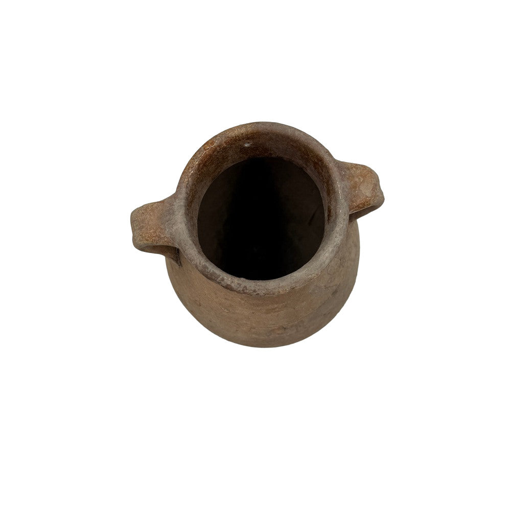 Antique Moroccan Terracotta Vessel - Small - Berbere Imports