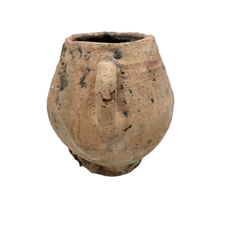 Antique Moroccan Terracotta Vessel - Small - Berbere Imports