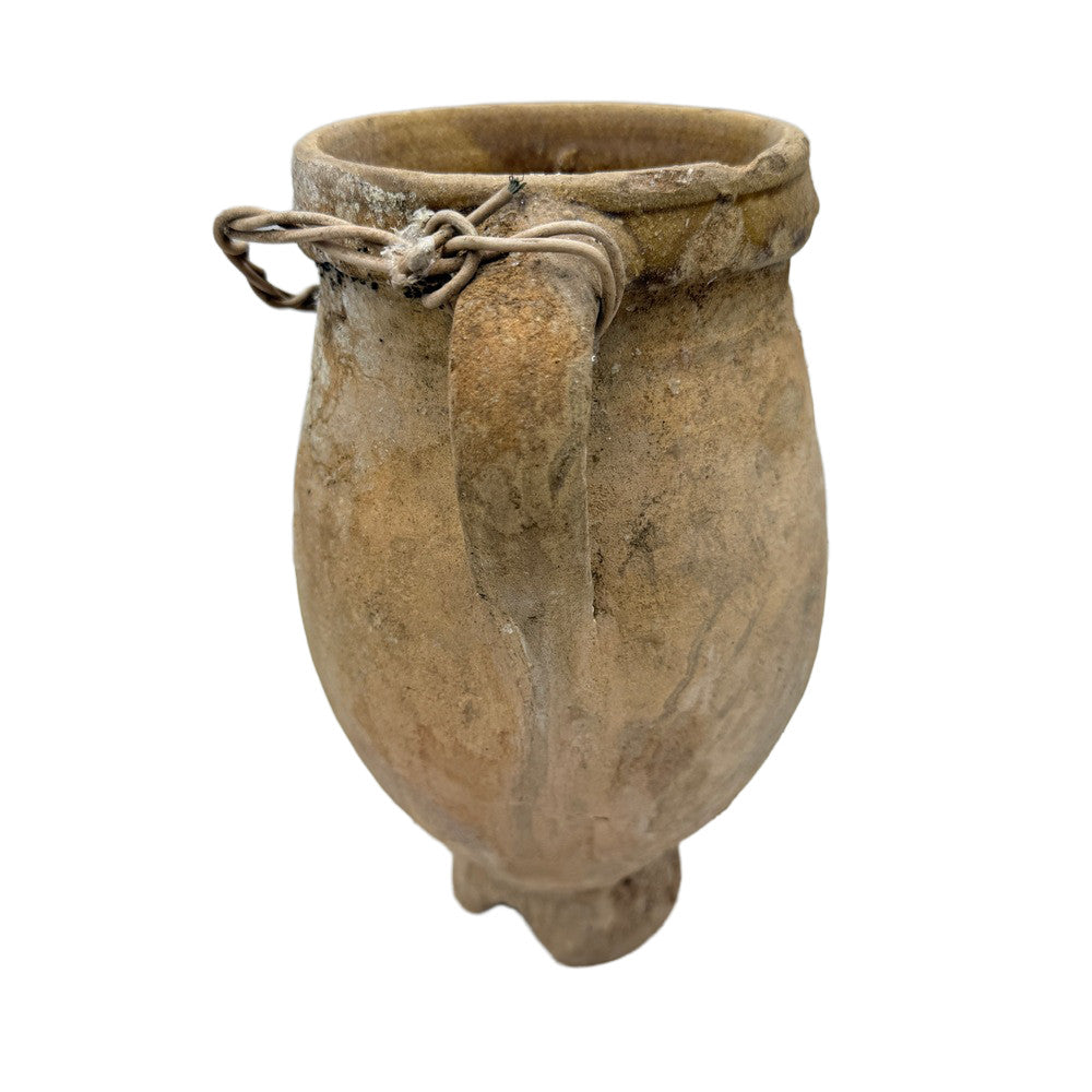 Antique Moroccan Terracotta Vessel - Small - Berbere Imports