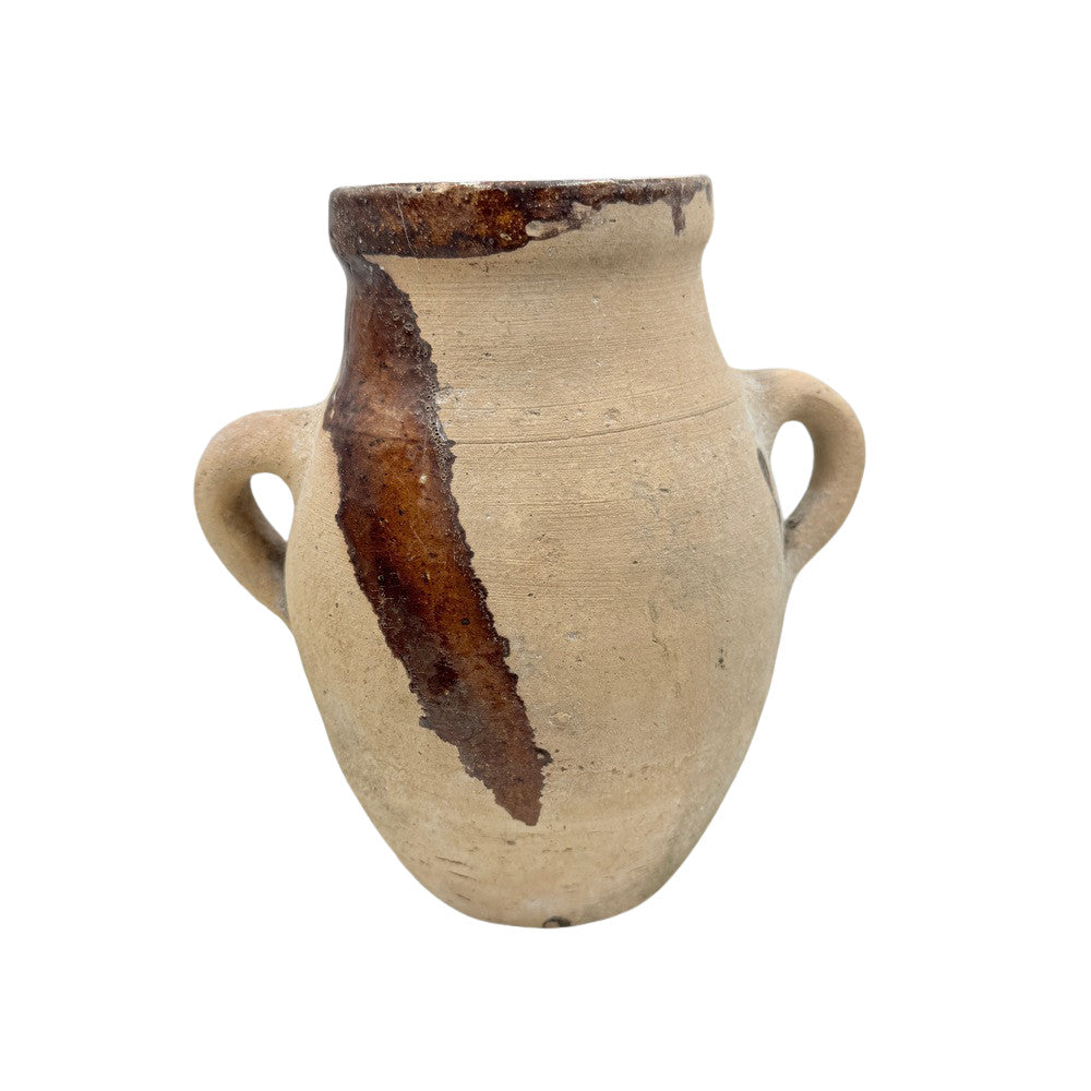 Antique Moroccan Terracotta Vessel - Small - Berbere Imports