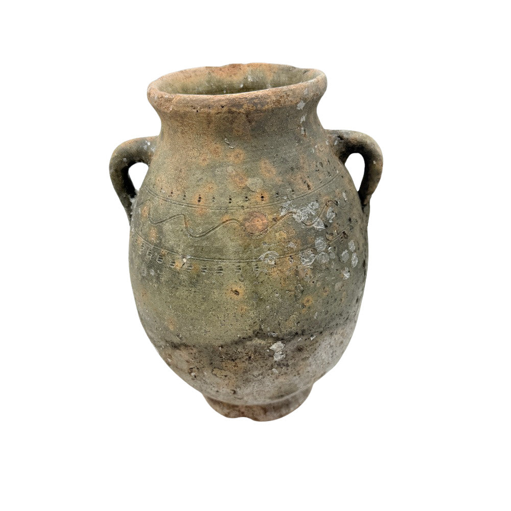 Antique Moroccan Terracotta Vessel - Small - Berbere Imports
