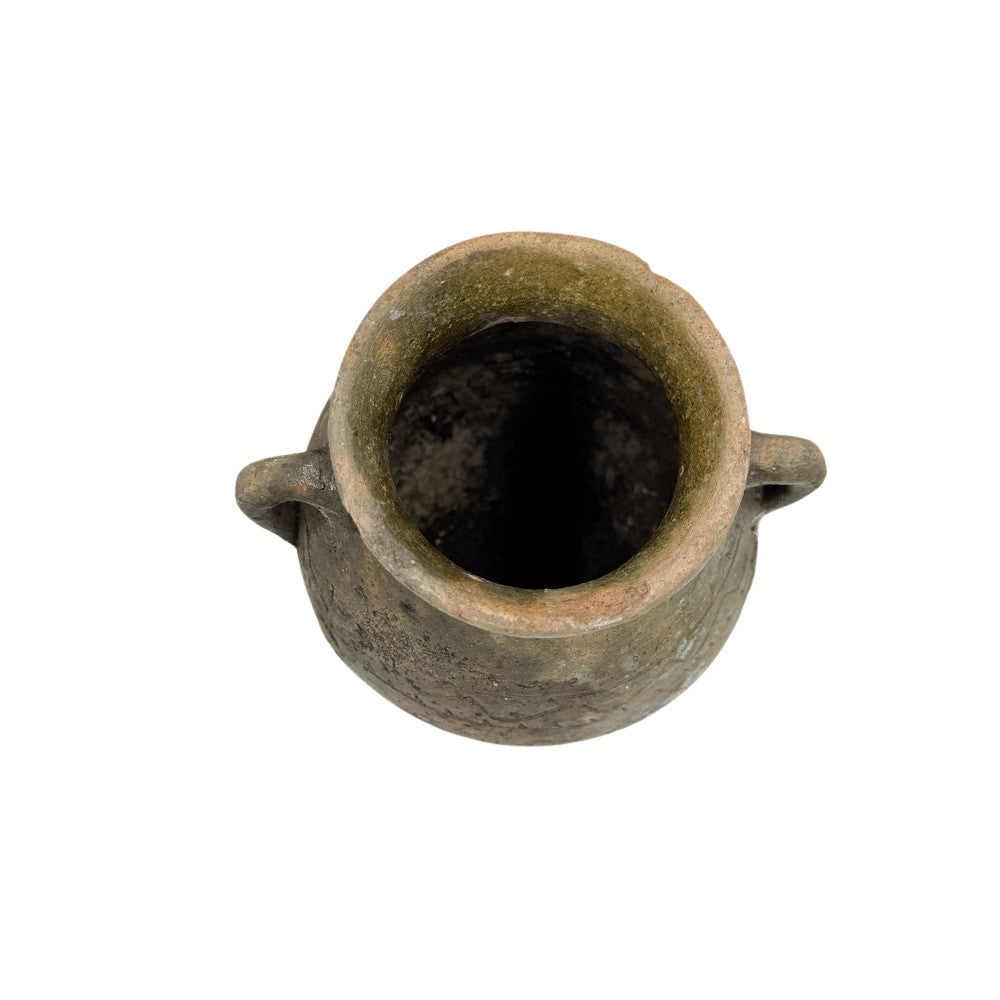 Antique Moroccan Terracotta Vessel - Small - Berbere Imports