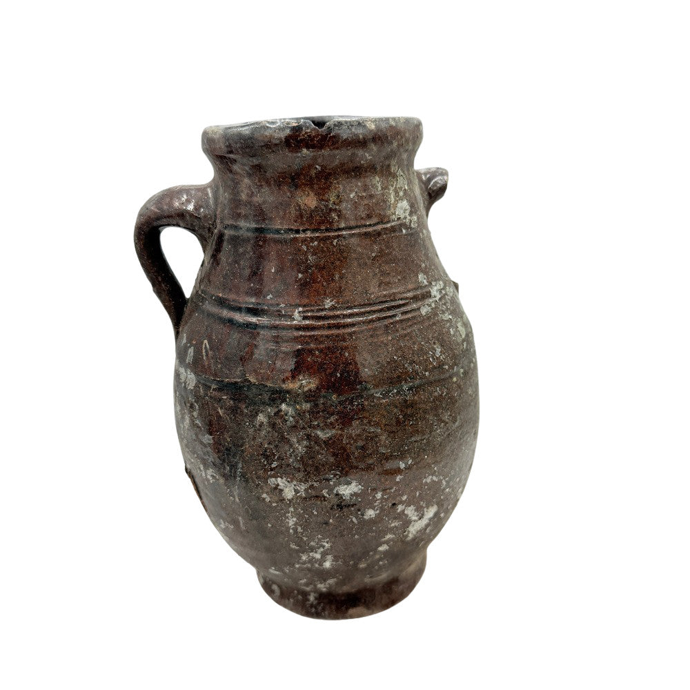 Antique Moroccan Terracotta Vessel - Small - Berbere Imports